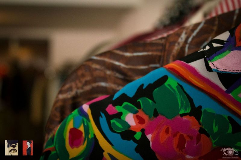 shirts hanning in a row